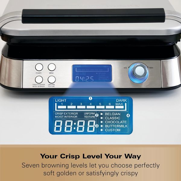 Hamilton Beach Pro Smart Waffle Maker