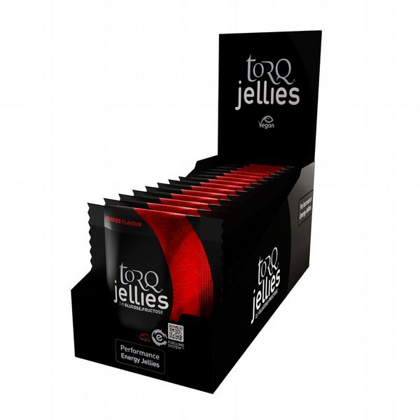 TORQ Energy Jellies (Box of 15) Berries